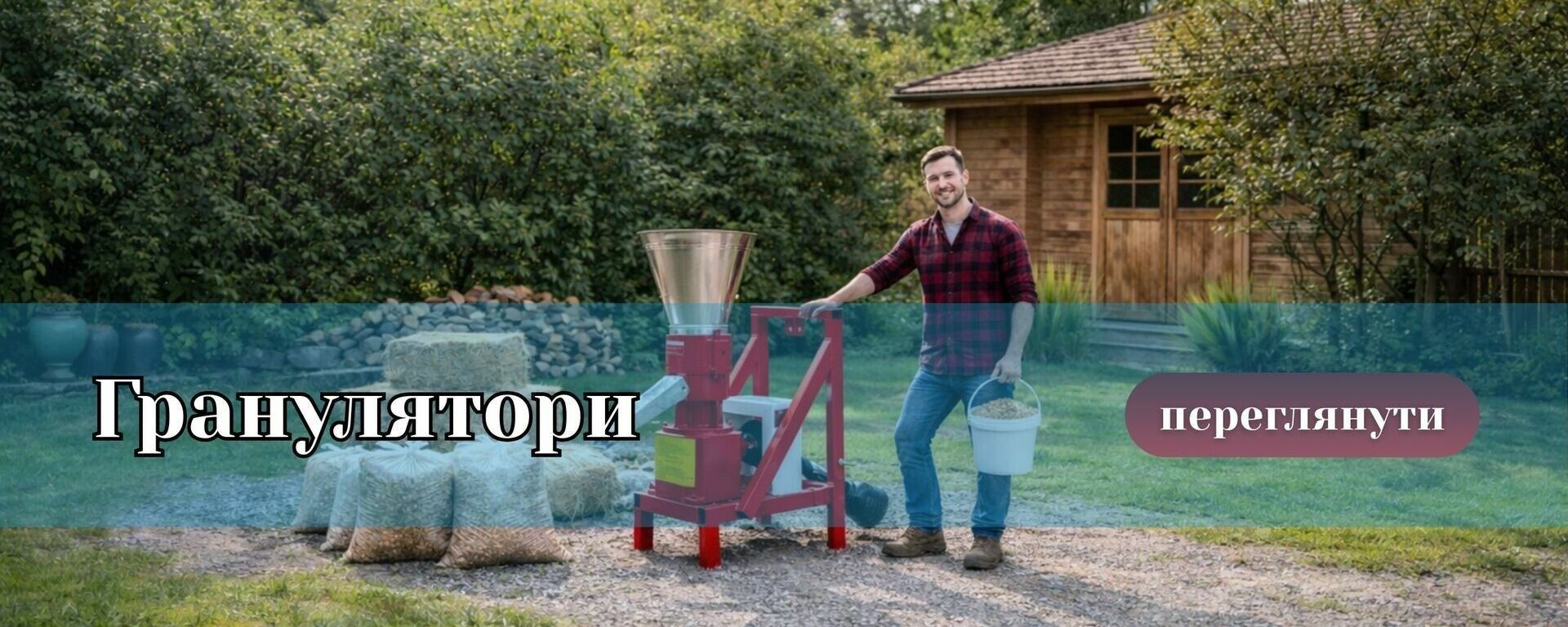 Головний банер Гранулятори