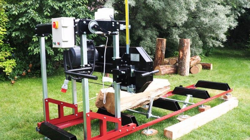 Электрическая ленточная пилорама OPTIMAT Timberland TMC 790S (7,5 кВт) с электронным управлением 1077211 фото