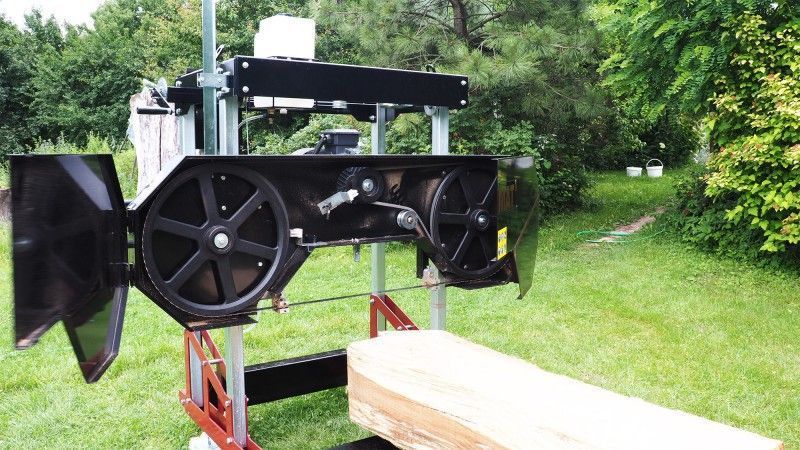 Электрическая ленточная пилорама OPTIMAT Timberland TMC 660S (5,5 кВт) с электрическим управлением 1077210 фото