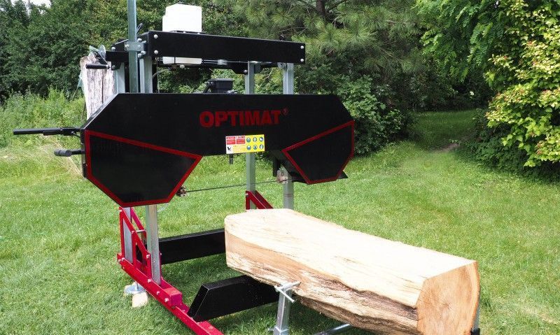 Электрическая ленточная пилорама OPTIMAT Timberland TMC 790-Automatic (7,5 кВт) 1077876 фото