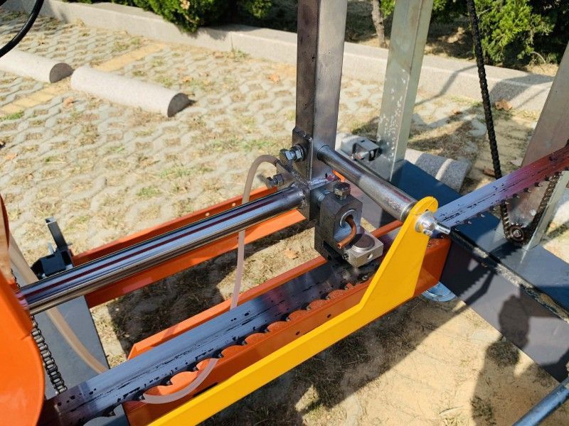Электрическая ленточная пилорама OPTIMAT Timberland TMC910-Automatic (11 кВт) 1077538 фото